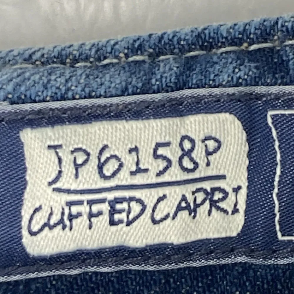Miss Me Capri Womens Low Rise Blue Denim Jeans‎ Size 28